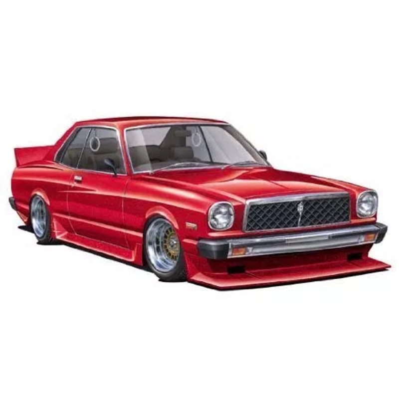 Aoshima: 1/24 Chaser HT 2000SGS (Toyota) Scale Model Kit #08