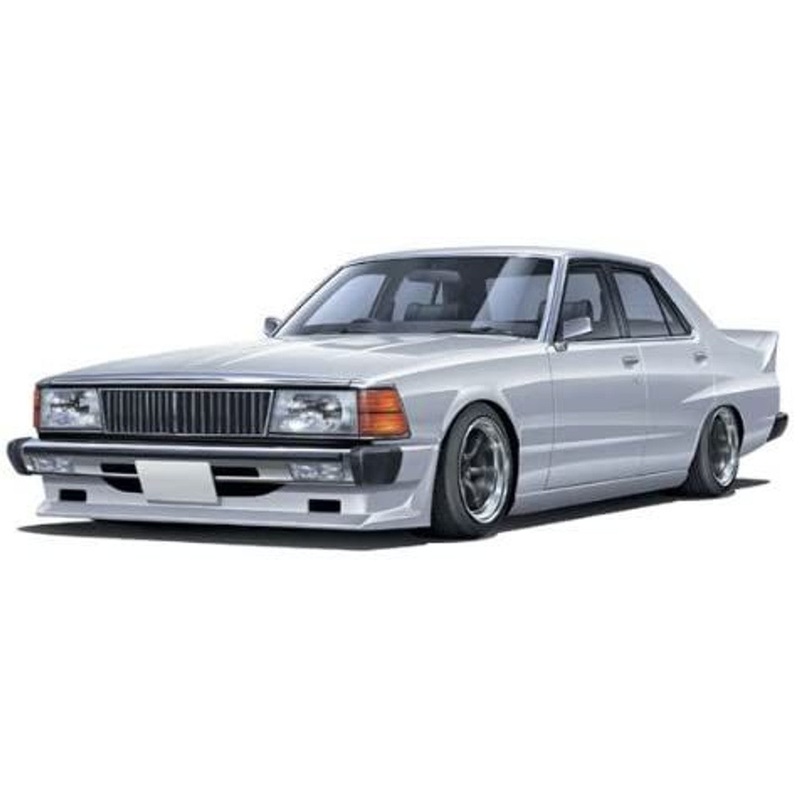 Aoshima: 1/24 Nissan Japan 4DR Motto Grachan Scale Model Kit #07