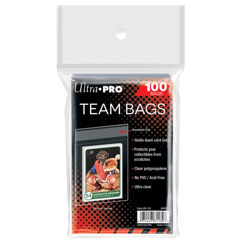 Ultra Pro Resealable Team Bags