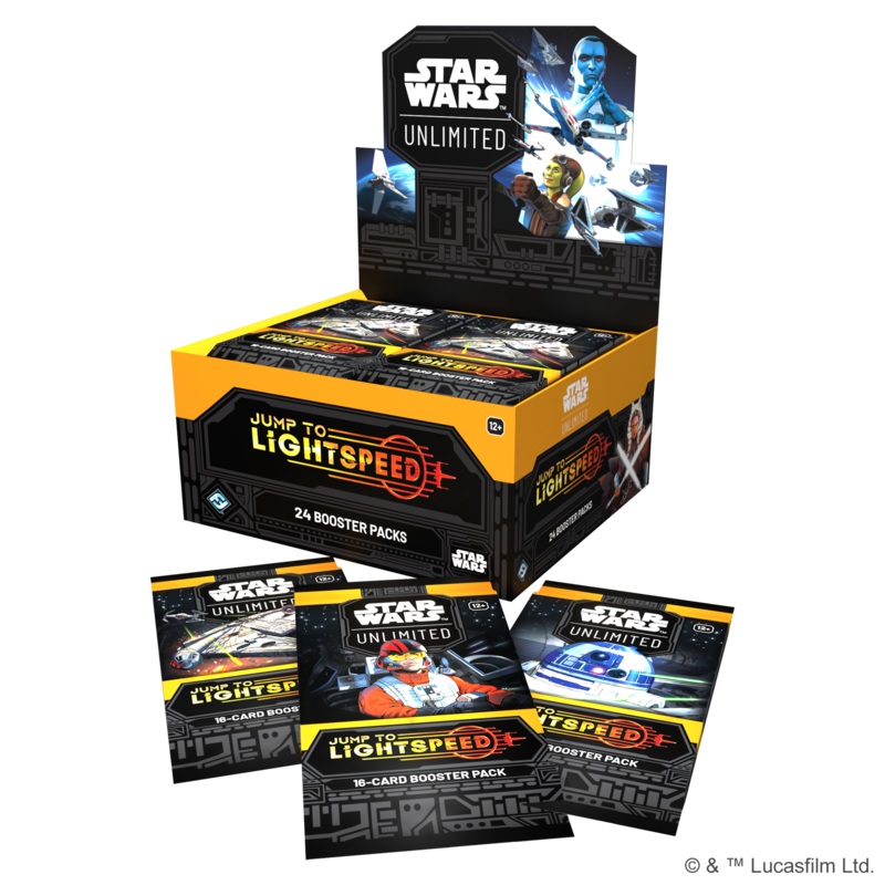 Star Wars: Unlimited - Jump to Lightspeed Booster Display