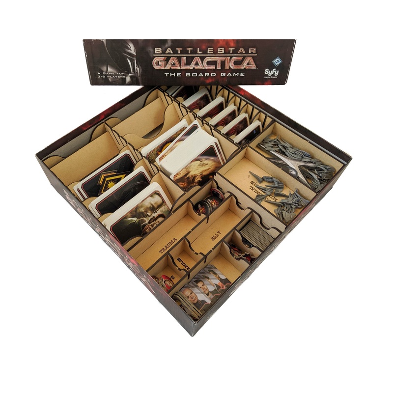 Battlestar Galactica Board Game Organizer Insert