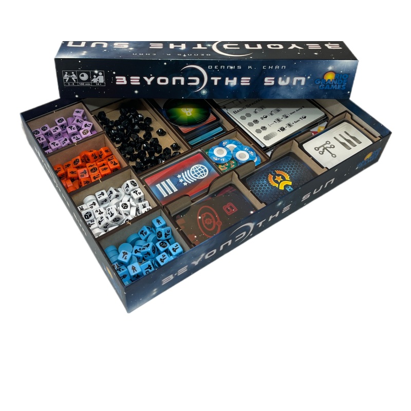 Beyond the Sun Board Game Organizer Insert