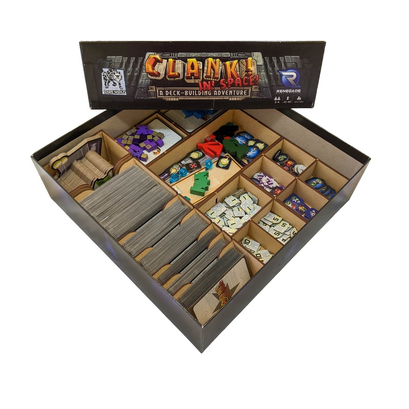 Clank! In! Space! Board Game Organizer Insert