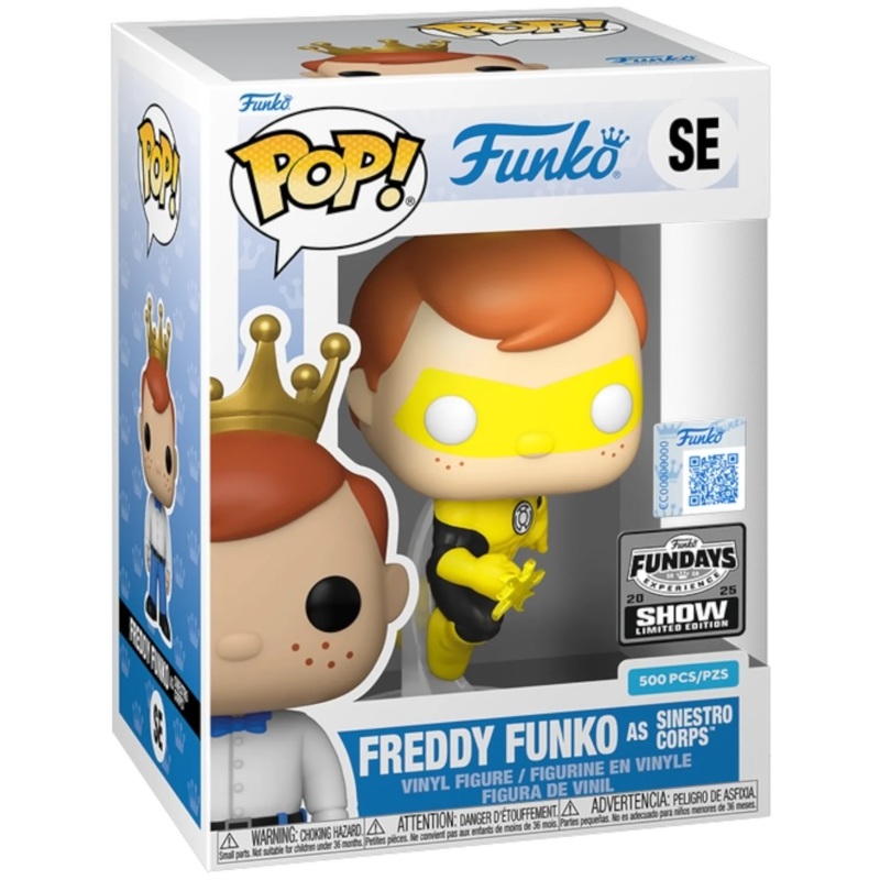 Funko Fundays Experience 2025: Pop! Originals DC Freddy Funko as Sinestro Corps () LE500
