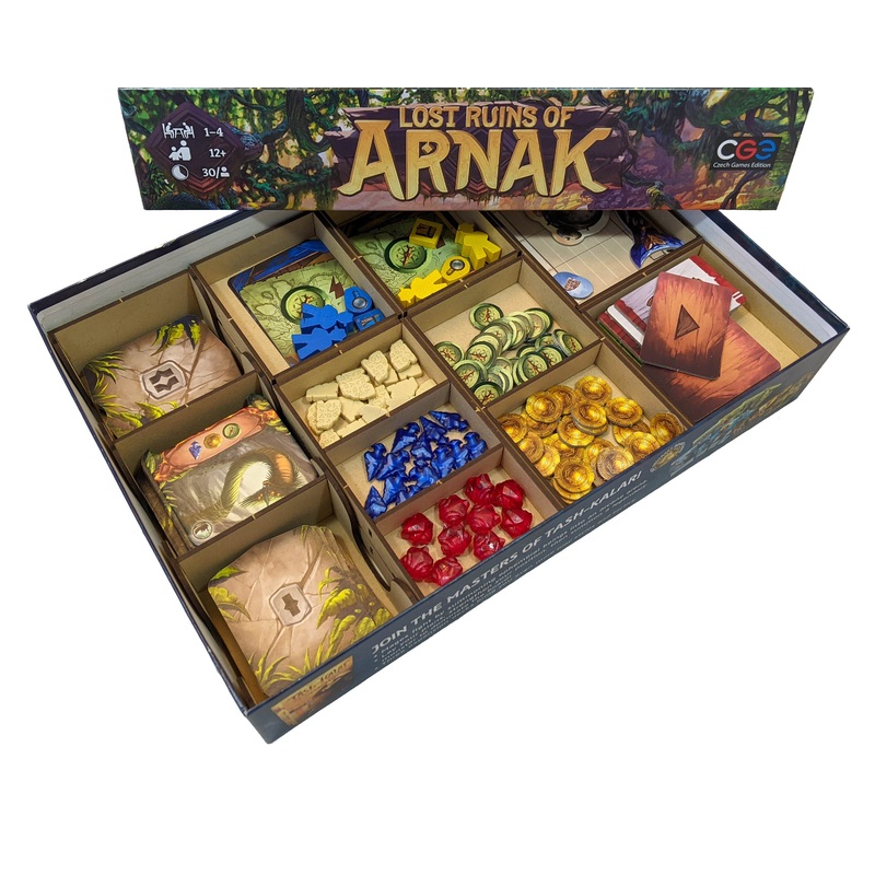 Lost Ruins of Arnak Board Game Organizer Insert