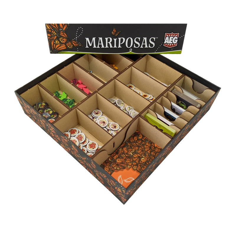 Mariposas Board Game Organizer Insert