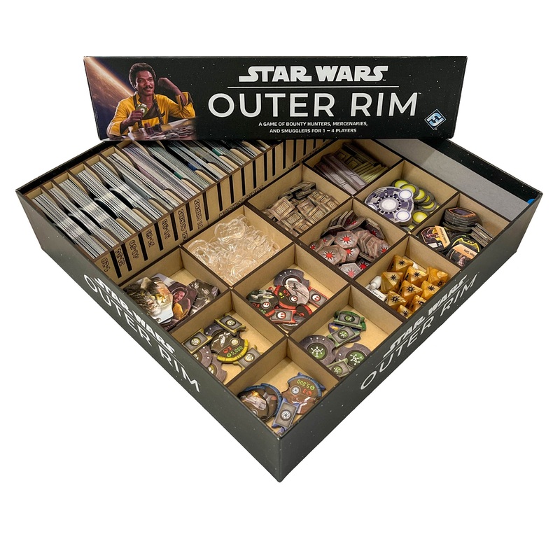 Outer Rim Board Game Organizer Insert