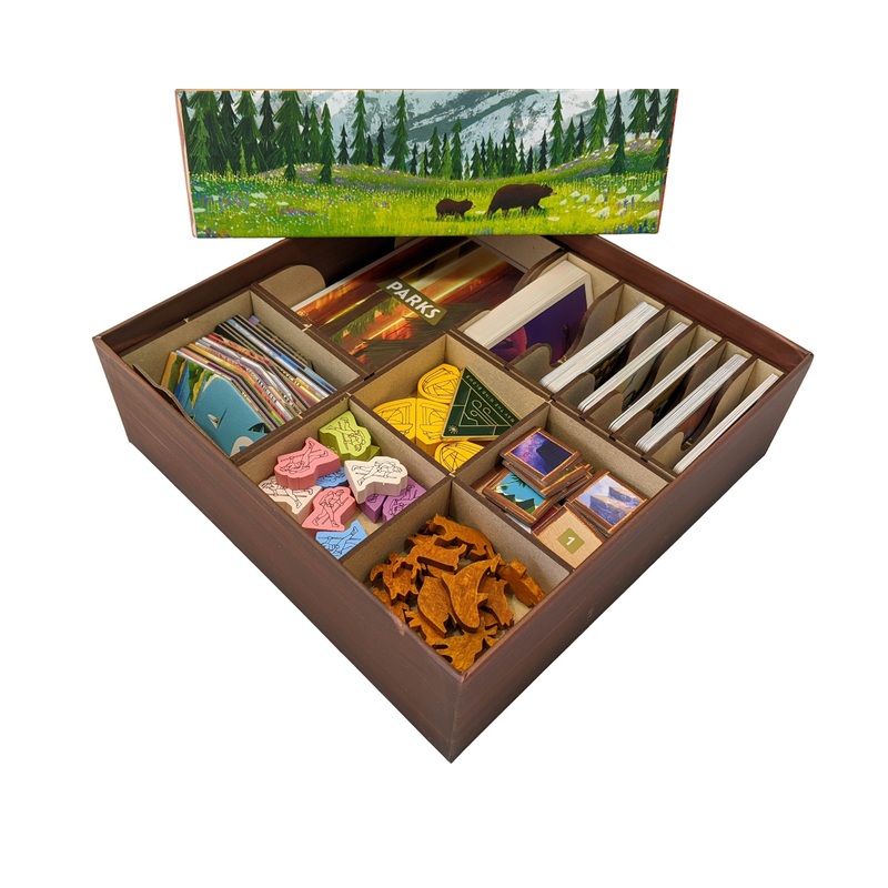 Parks Board Game Organizer Insert