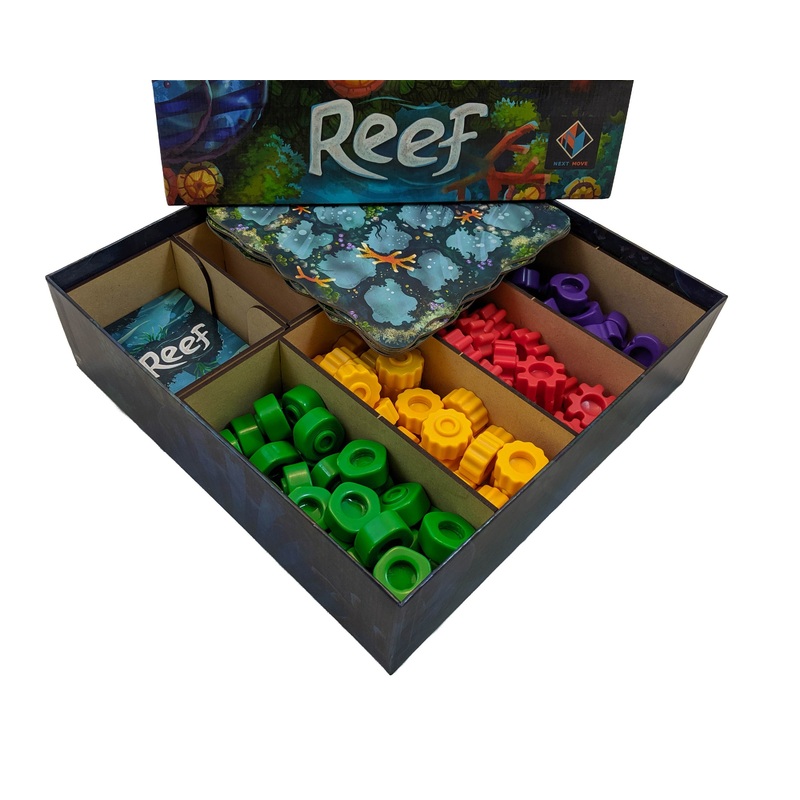 Reef Board Game Organizer Insert