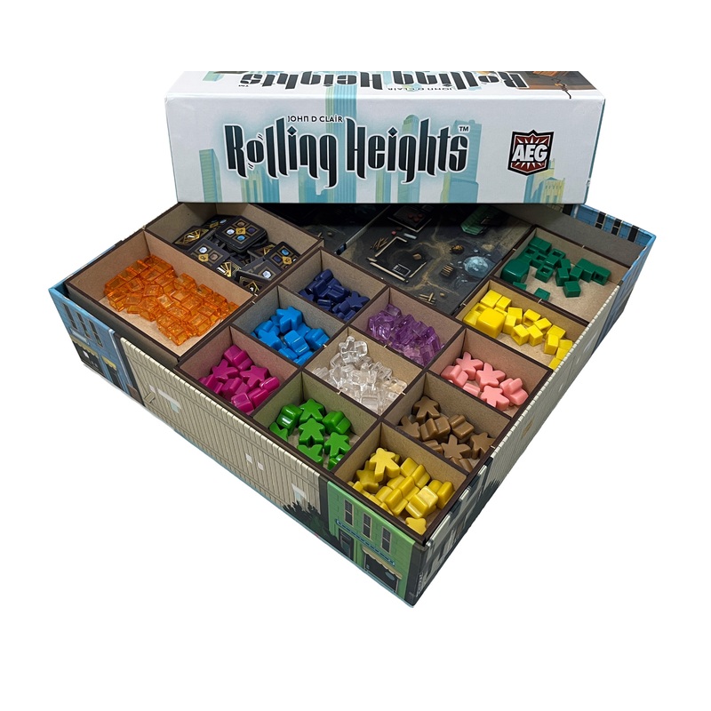 Rolling Heights Board Game Organizer Insert