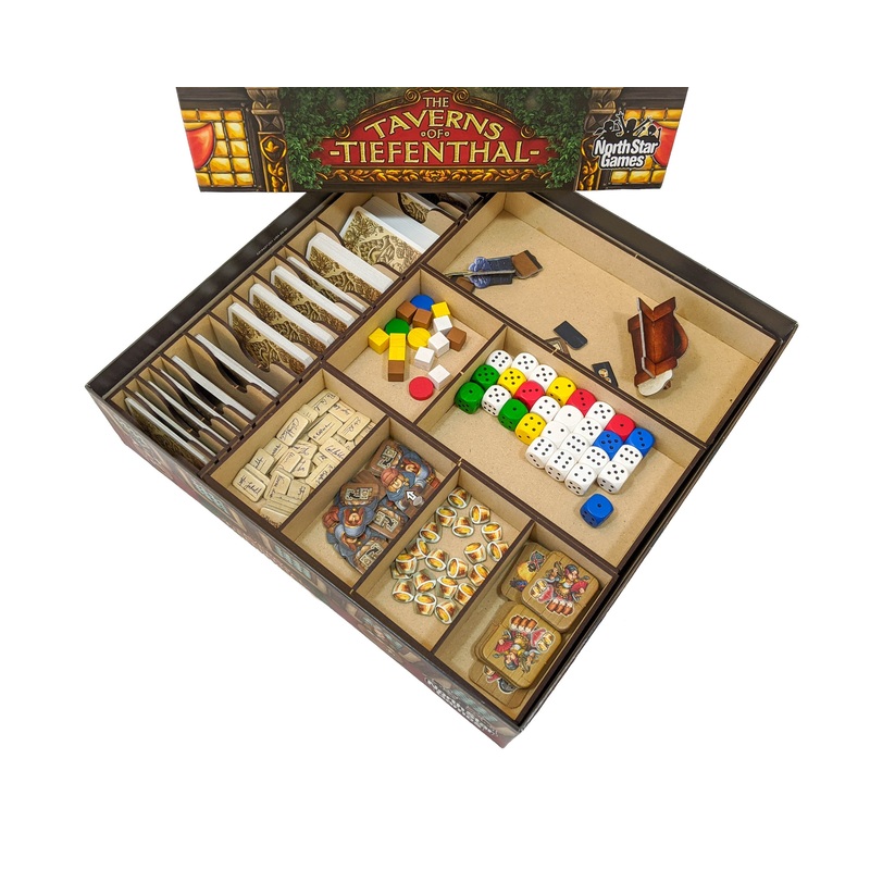Taverns of Tiefenthal Board Game Organizer Insert