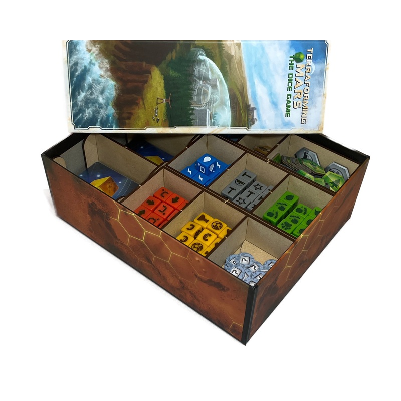 Terraforming Mars The Dice Game Organizer Insert