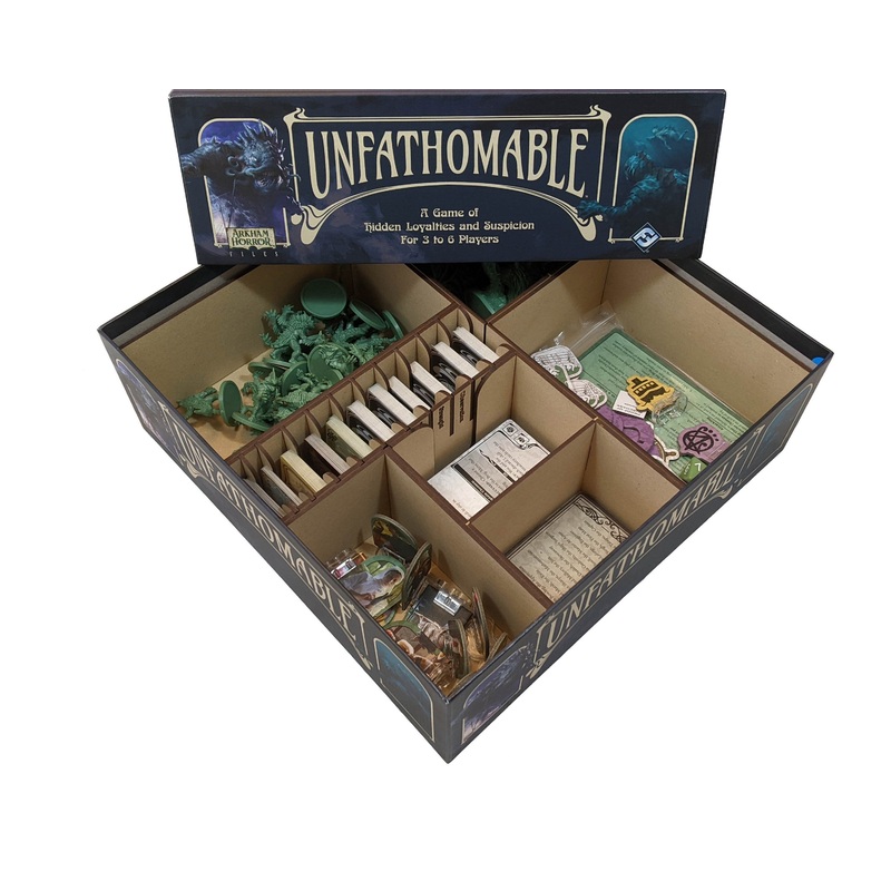 Unfathomable Board Game Organizer Insert