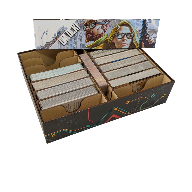 Unlock! Board Game Organizer Insert
