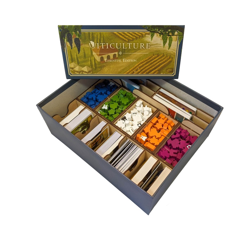 Viticulture Board Game Organizer Insert