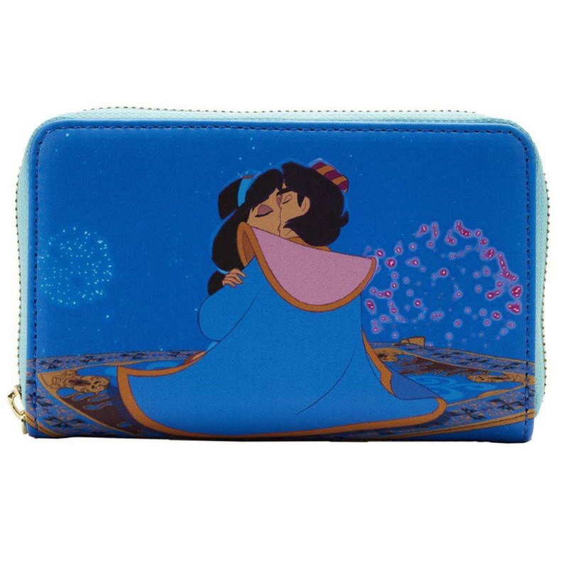 Aladdin 1992 Jasmine Princess Scnes zipper autour de la bourse
