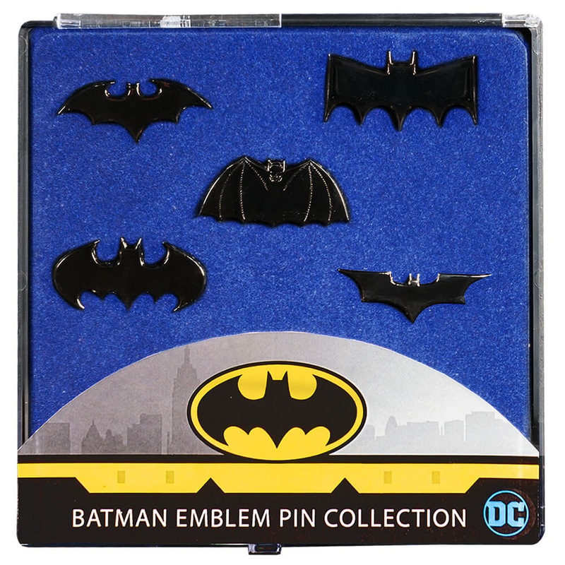 Collection Batman Emblem Black Chrome Pin