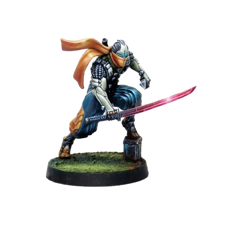 Infinity Na2 Miniatures Saito Togan Mercenary Ninja