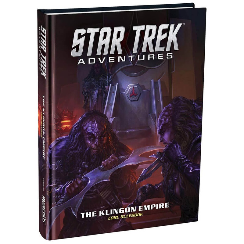 Jeu de rle de Star Trek Adventures Klingon Empire Core Book