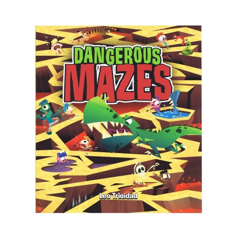 Livre de labyrinthe dangereux par William Potter