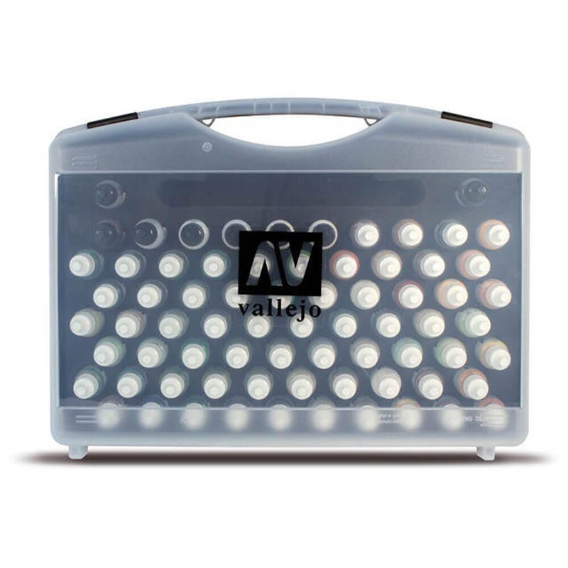 Modle Color Plastic Case 72 Combinaisons + pinceaux