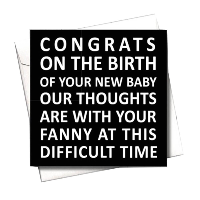 Sentiments sales flicitations pour la carte de naissance
