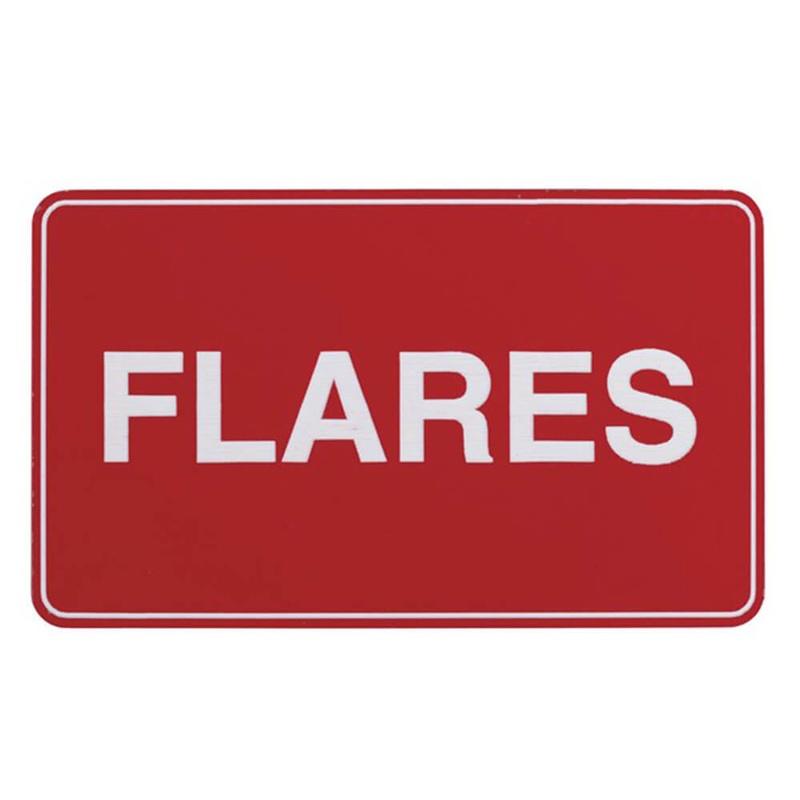 Signe d'autocollante des fuses clairantes adhsives (100x60 mm)