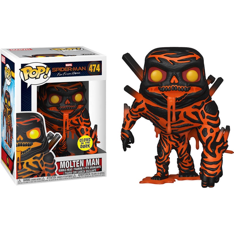 Spider-Man loin de la maison en fusion, nous briller excl pop! Vinyle