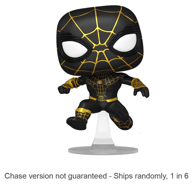 Spiderman sur le costume noir nous a dmasqu Pop exclusif! Vinyle